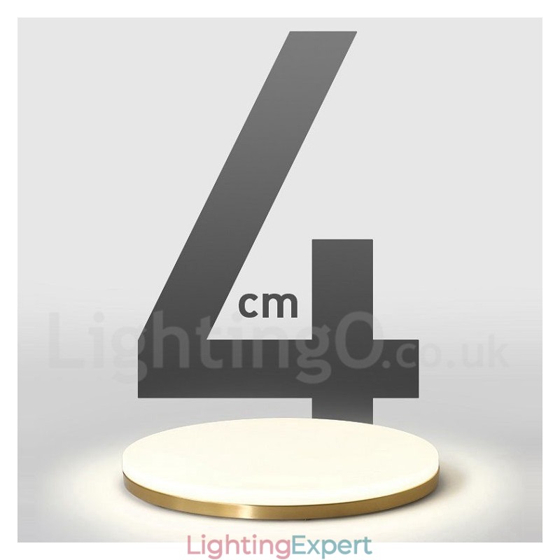 Brass Ultra Thin Round Dimmable Modern Contemporary Nordic Style Flush Mount Ceiling Lights with Acrylic Shade Also Can Be Used As Wall Light