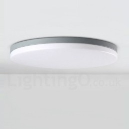 Ultra Thin Round Dimmable Modern Contemporary Nordic Style Flush Mount Ceiling Lights with Acrylic Shade Also Can Be Used As Wall Light