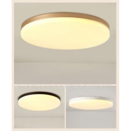 Ultra Thin Round Dimmable Modern Contemporary Nordic Style Flush Mount Ceiling Lights with Acrylic Shade Also Can Be Used As Wall Light