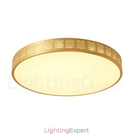 Round Pure Brass Modern Contemporary Nordic Style Flush Mount Ceiling Light with Acrylic Shade Round Pure Brass Modern Contemporary Nordic Style Flush Mount Ceiling Light with Acrylic Shade