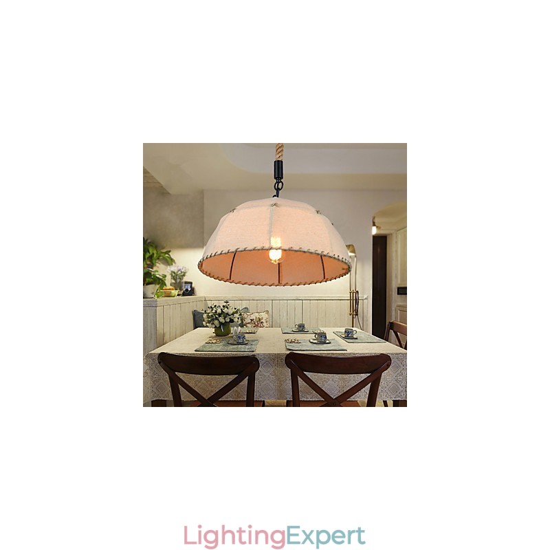 Chandelier Mini Style Traditional Classic Lantern Metal