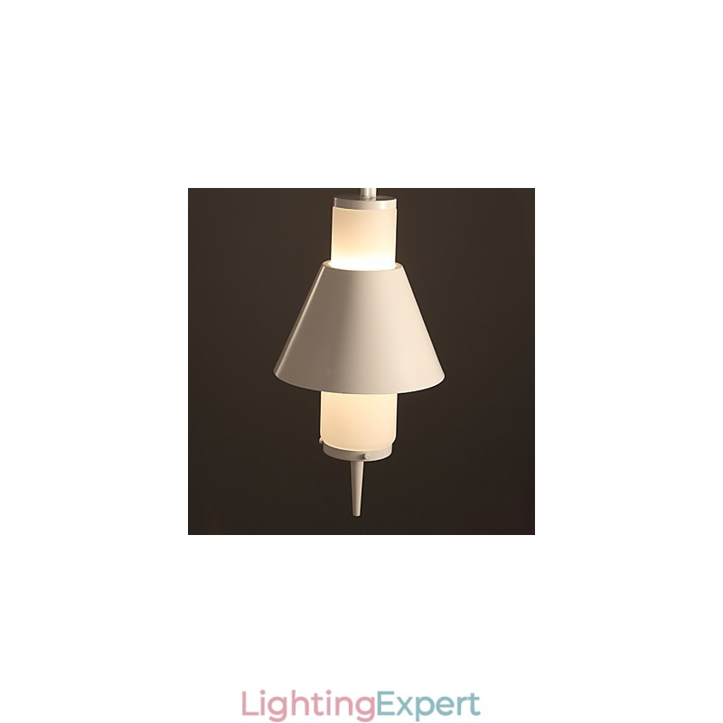 2 Light Mini Style Modern Contemporary Metal Pendant Light