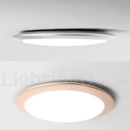 4CM Thick Super Thin Dimmable Modern Contemporary Nordic Style Flush Mount Ceiling Lights with Acrylic Shade with Remote Control Also Can Be Used As Wall Light