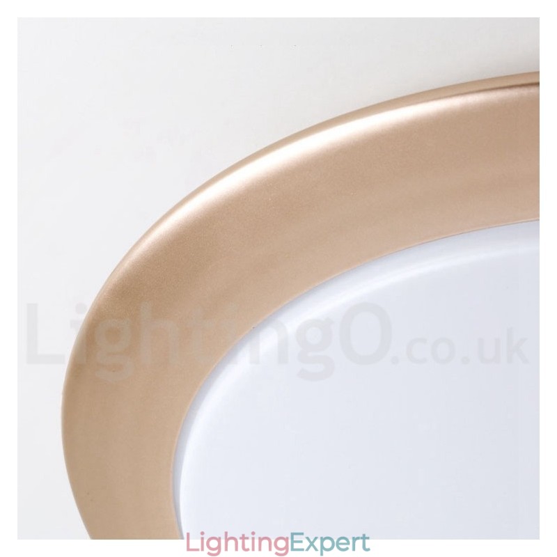 4CM Thick Super Thin Dimmable Modern Contemporary Nordic Style Flush Mount Ceiling Lights with Acrylic Shade with Remote Control Also Can Be Used As Wall Light