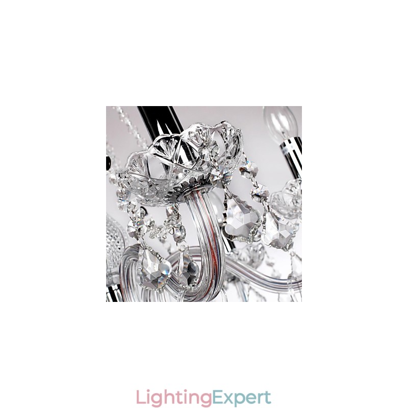 Candle Featured Luxury 6 Lights Chandelier