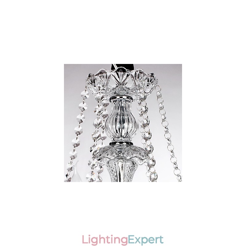 Candle Featured Luxury 6 Lights Chandelier