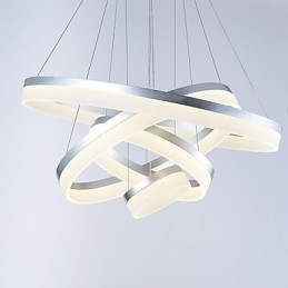 Acrylic Chandelier Ring Pendant Light Lighting Fixtures with