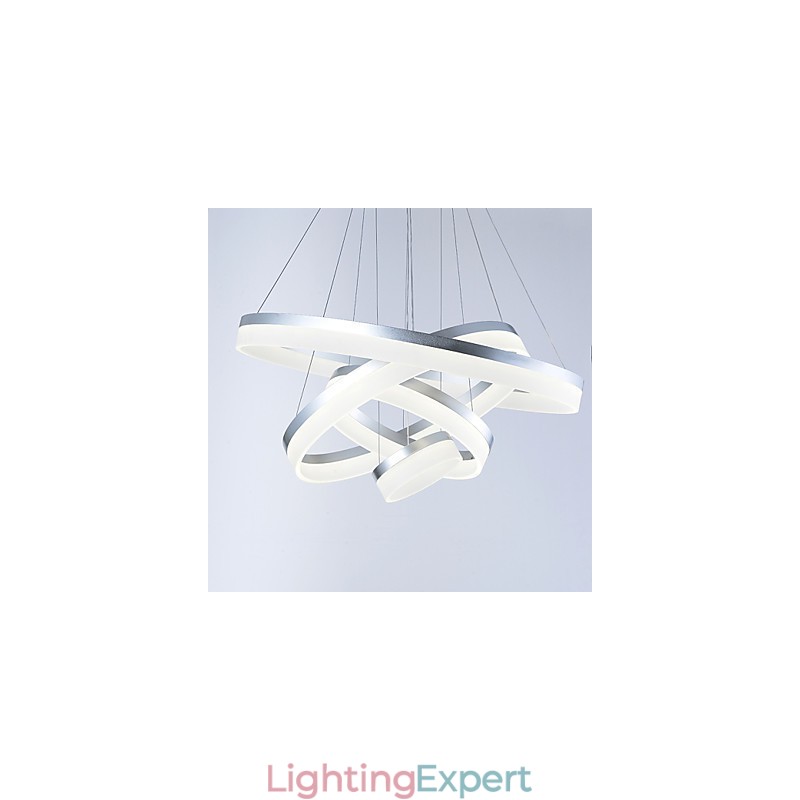 Acrylic Chandelier Ring Pendant Light Lighting Fixtures with