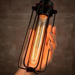 Chandelier Mini Style Rustic Lodge Retro Metal 3 Light Pendant Light