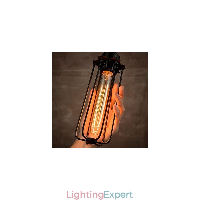 Chandelier Mini Style Rustic Lodge Retro Metal 3 Light Pendant Light