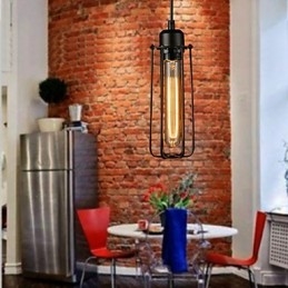 Chandelier Mini Style Rustic Lodge Retro Metal 3 Light Pendant Light