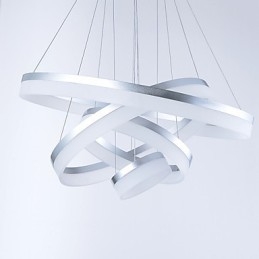 Acrylic Chandelier Ring Pendant Light Lighting Fixtures with