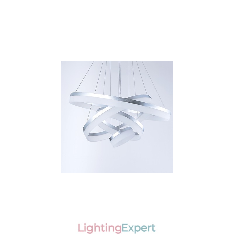 Acrylic Chandelier Ring Pendant Light Lighting Fixtures with
