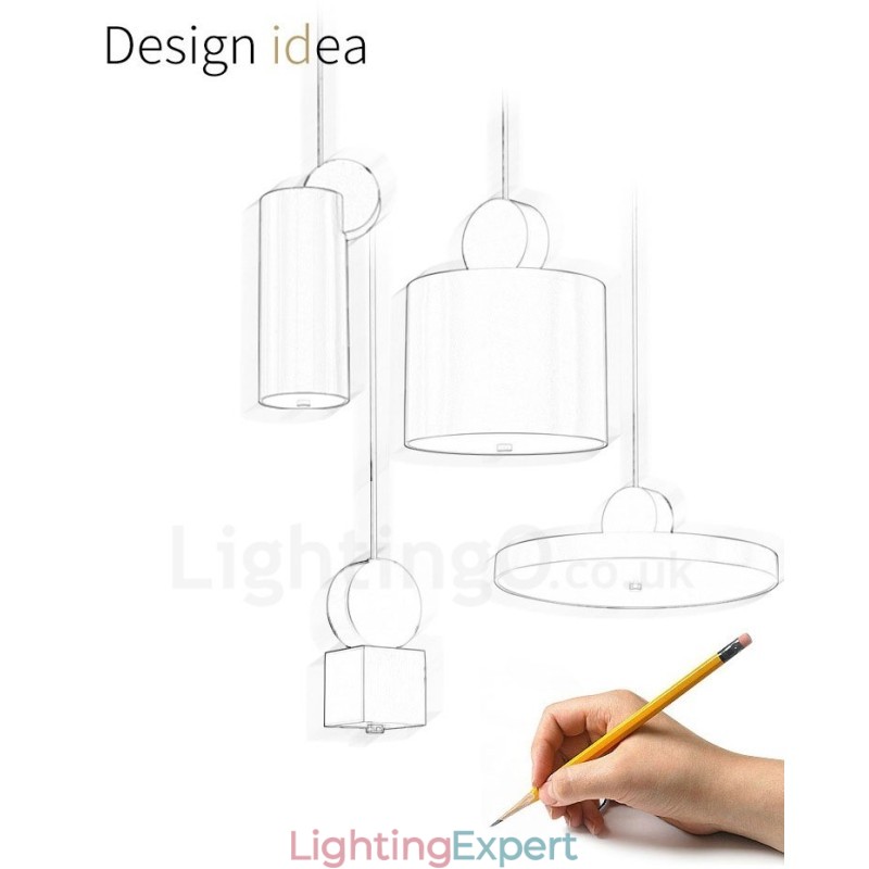 4 Styles Gold Black Postmodern Pendant Light
