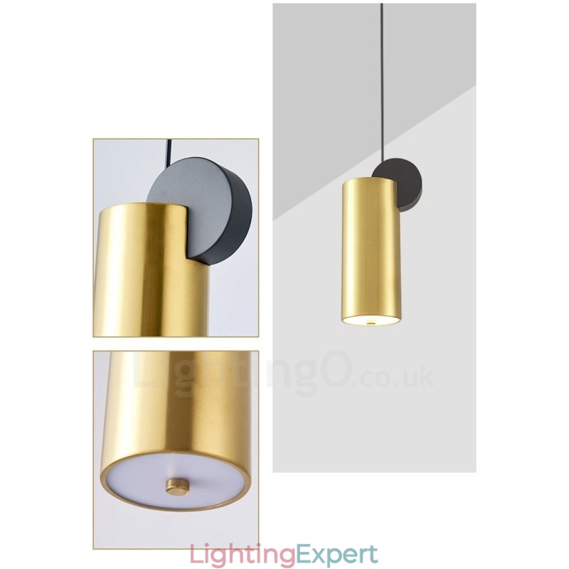 4 Styles Gold Black Postmodern Pendant Light