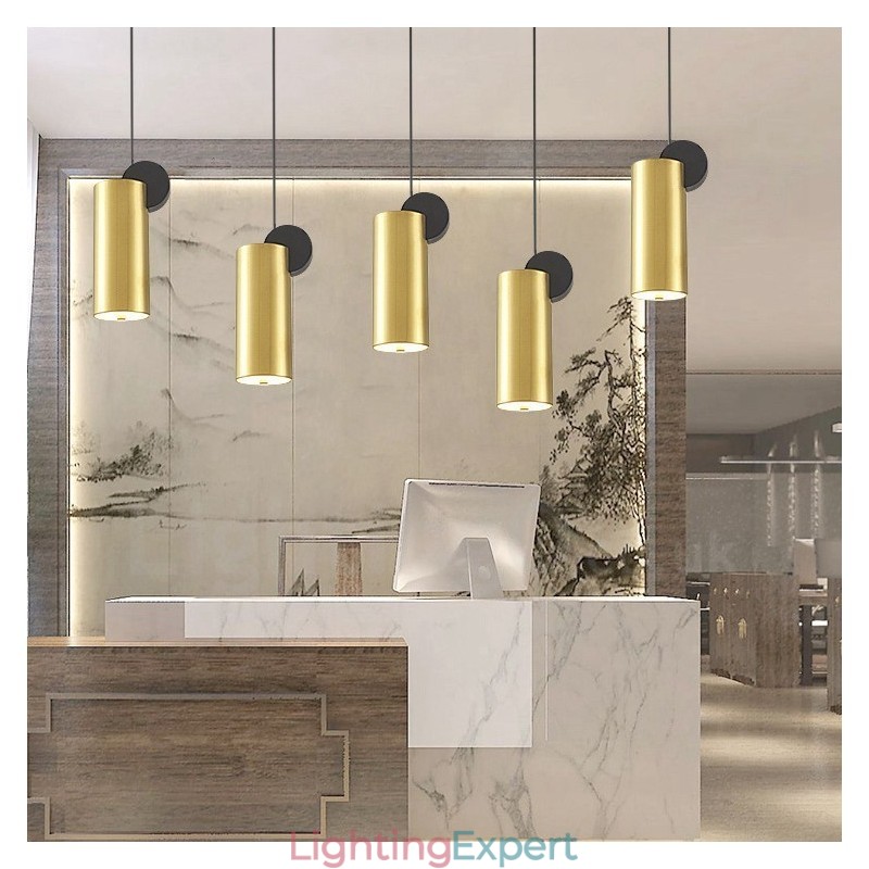 4 Styles Gold Black Postmodern Pendant Light