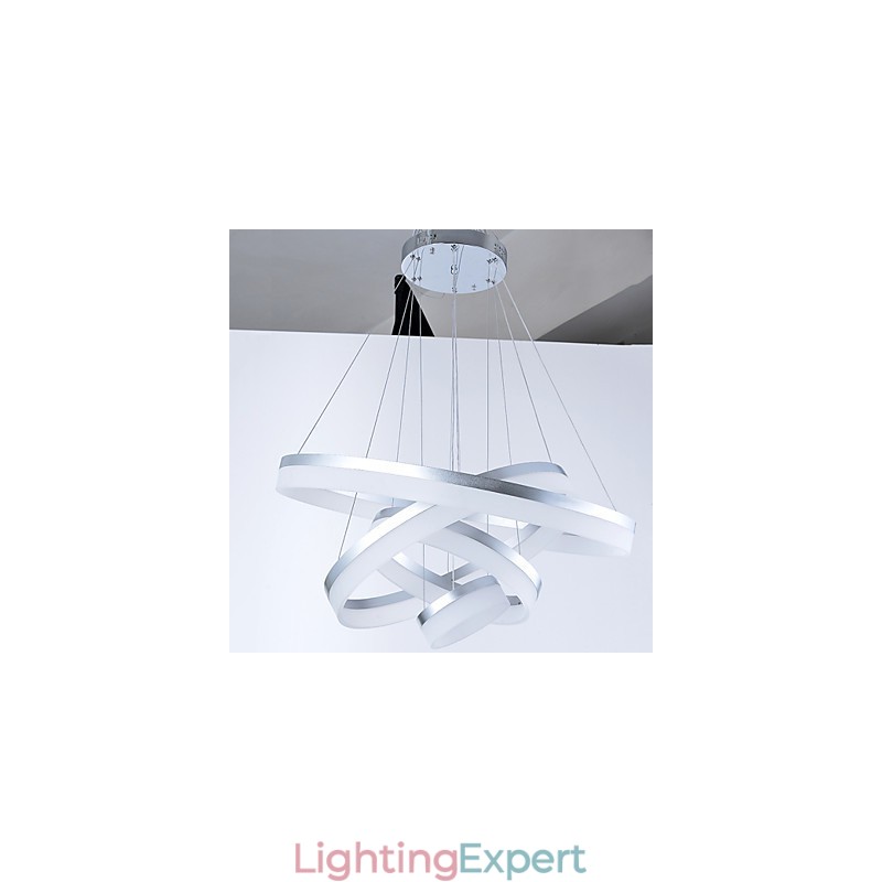 Acrylic Chandelier Ring Pendant Light Lighting Fixtures with