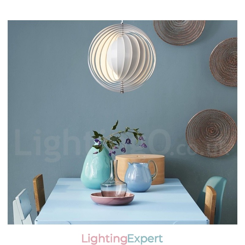 Globe White Rotate Postmodern DIY Pendant Light