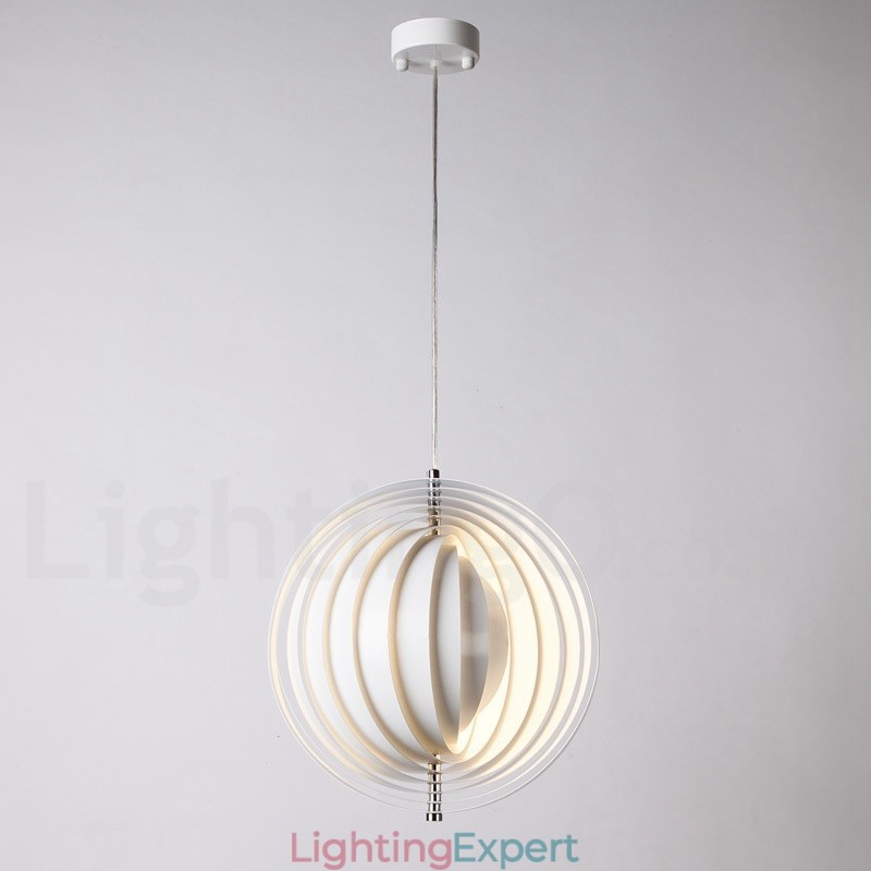 Globe White Rotate Postmodern DIY Pendant Light