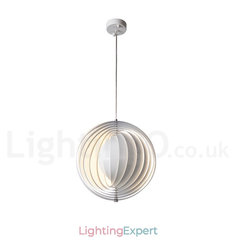 Globe White Rotate Postmodern DIY Pendant Light