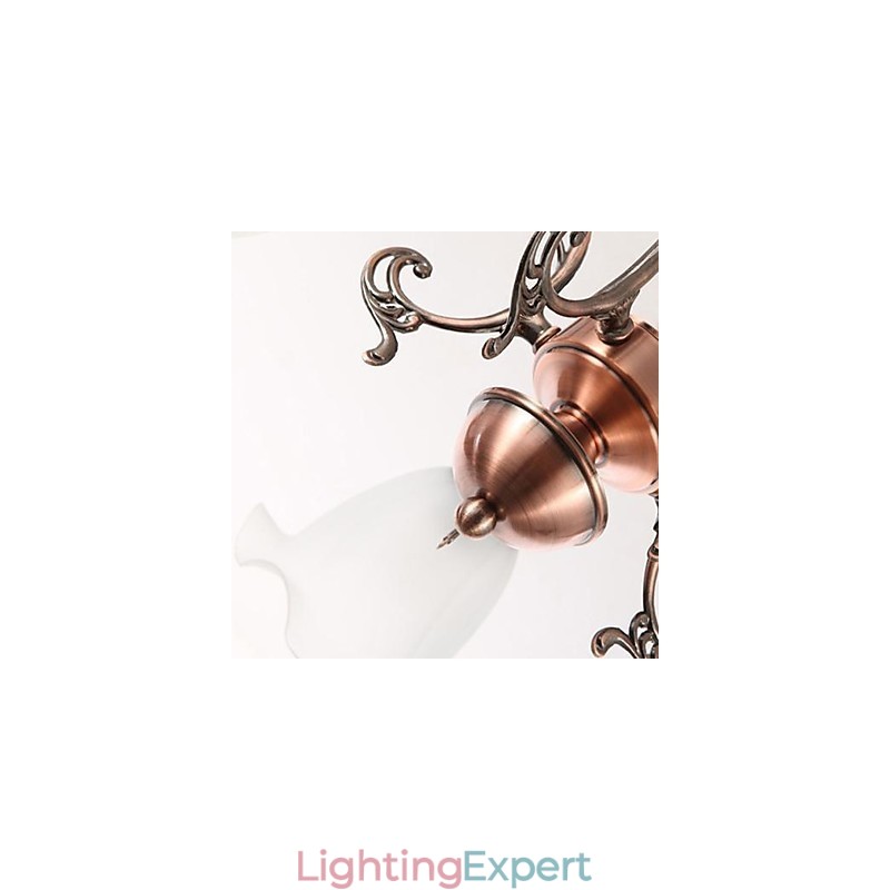 Modern Contemporary Traditional Classic Retro Electroplated Metal Flush Mount