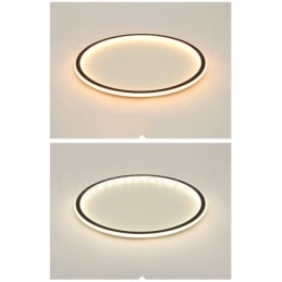 Ultra Thin Dimmable Modern Contemporary Nordic Style Flush Mount Ceiling Lights with Remote Control Also Can Be Used As Wall Light