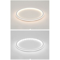 Ultra Thin Dimmable Modern Contemporary Nordic Style Flush Mount Ceiling Lights with Remote Control Also Can Be Used As Wall Light
