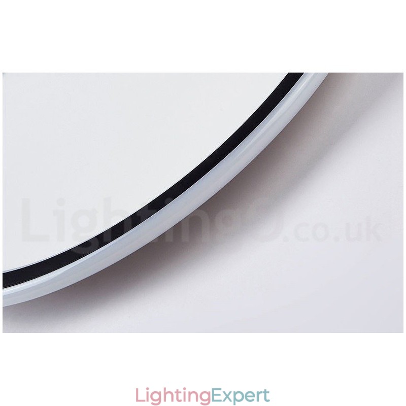 Ultra Thin Dimmable Modern Contemporary Nordic Style Flush Mount Ceiling Lights with Remote Control Also Can Be Used As Wall Light