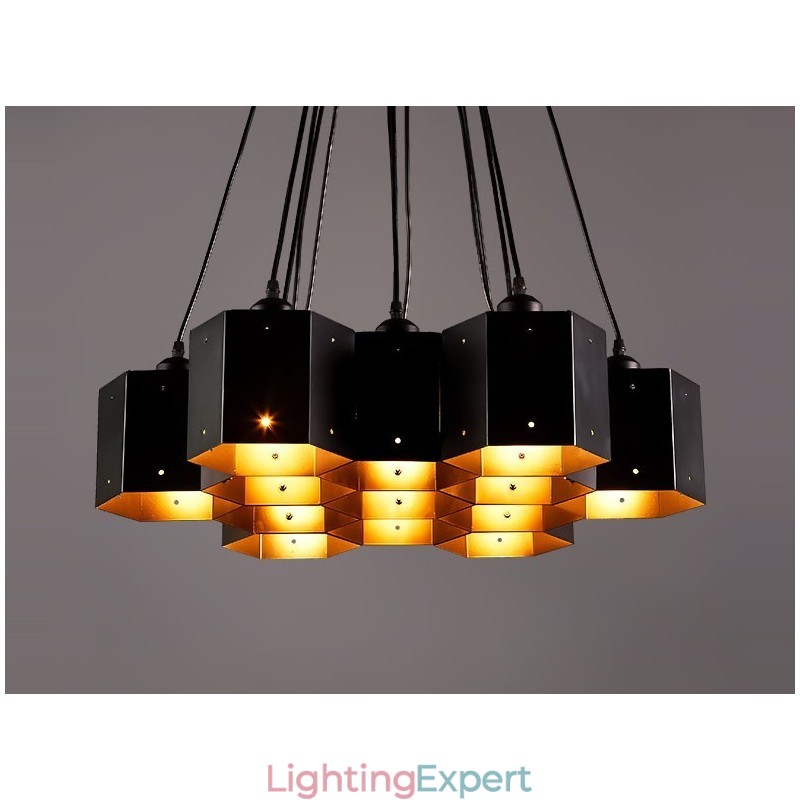 Loft Industrial Style Pendant Chandelier Light