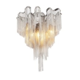 Tassels Chandelier Designer Ceiling Light Silver Gold Colour