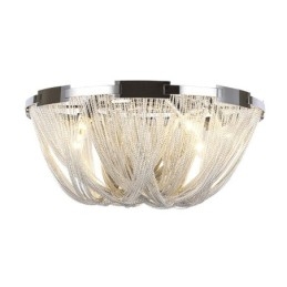 Tassels Chandelier Designer Ceiling Light Silver Gold Colour