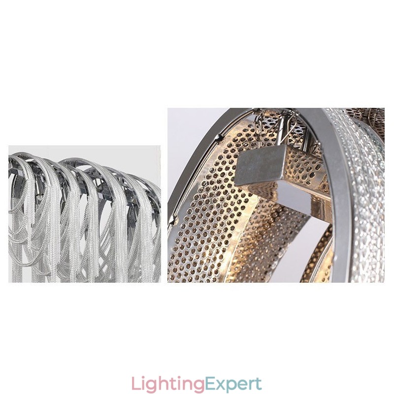 Tassels Chandelier Designer Pendant Light Silver Gold Colour
