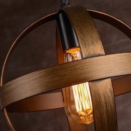Retro Iron Lamp Modern Minimalist Industrial Style Chandelier