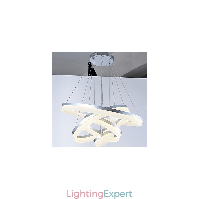 Acrylic Chandelier Ring Pendant Light Lighting Fixtures with