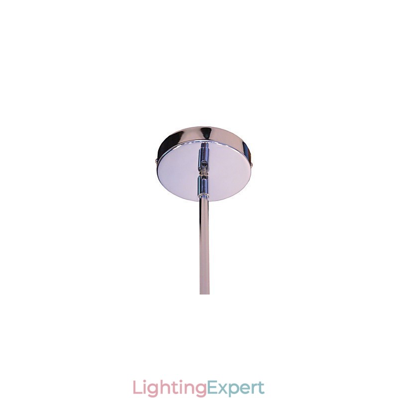 Chandelier Modern Globe Living Pendant Dining Shopping Store Night Metal Chrome