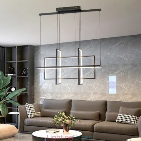 Dimmable Pendant Light Modern Design Four Rectangles Dimmable Pendant Light Modern Design Four Rectangles