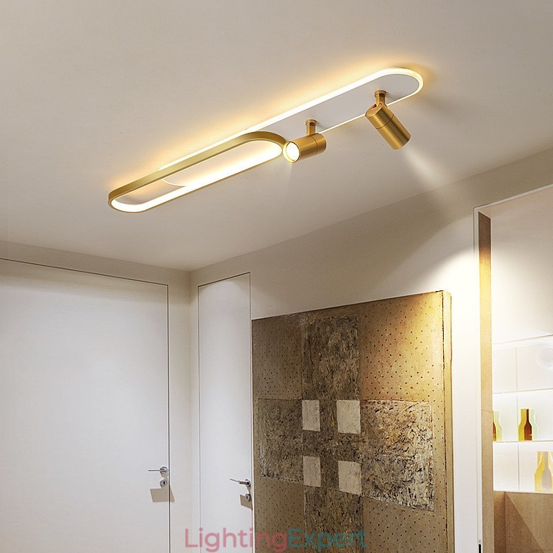 Nordic Long Strip Ceiling Bright Downlight