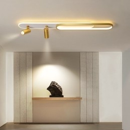 Nordic Long Strip Ceiling Bright Downlight