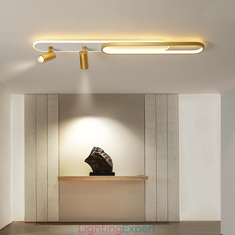 Nordic Long Strip Ceiling Bright Downlight