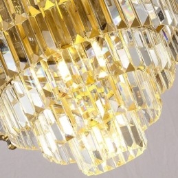 Big Luxury Copper Crystal Chandelier for 12+8+4 Light Holder