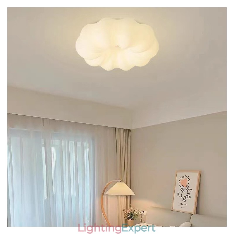 Nordic Creative Pumpkin Dimmable Ceiling Light Porch