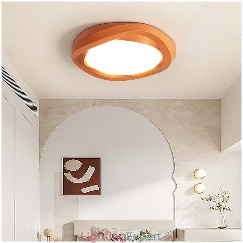 Dimmable Full Spectrum Eye Protection Multi Colours Modern Flush Mount Ceiling Light Indoor Lighting Fixtures