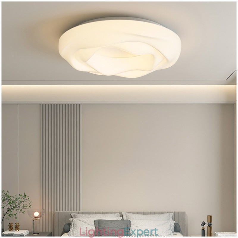 Dimmable Round Modern Flush Mount Ceiling Light Indoor Lighting Fixture