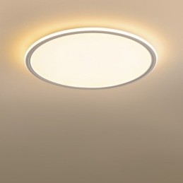Nordic 3.5cm Thickness Round Full Spectrum Eye Protection Indoor Dimmable Ceiling Light