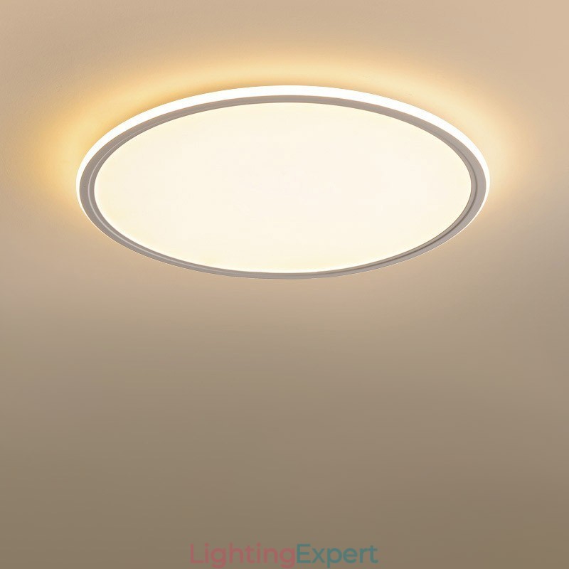 Nordic 3.5cm Thickness Round Full Spectrum Eye Protection Indoor Dimmable Ceiling Light