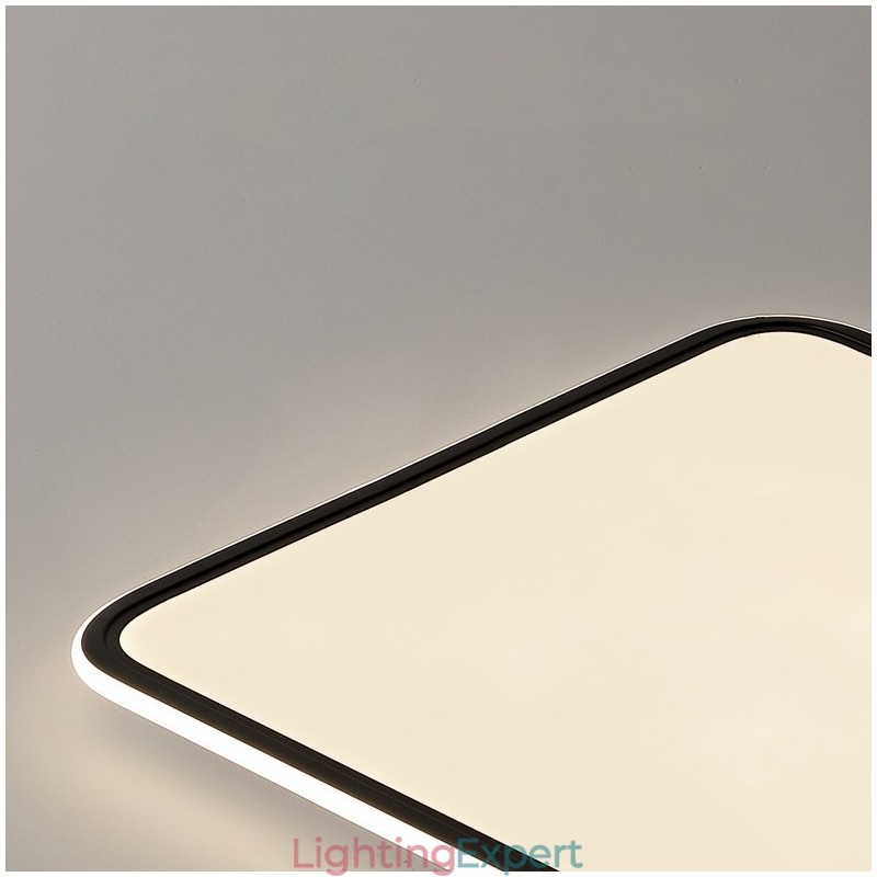 Modern Dimmable Square Flush Mount Ceiling Light Indoor Lighting Fixture