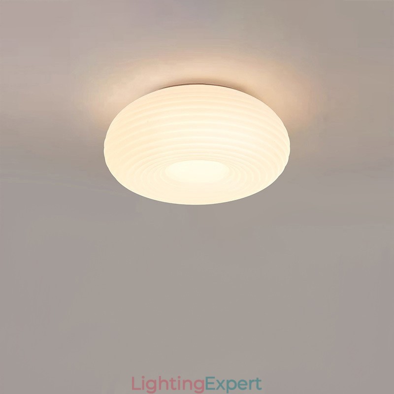 Dimmable Full Spectrum Eye Protection Round Modern Flush Mount Ceiling Light