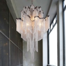 Tassels Extra Large Size Chandelier Designer Ceiling Pendant Light