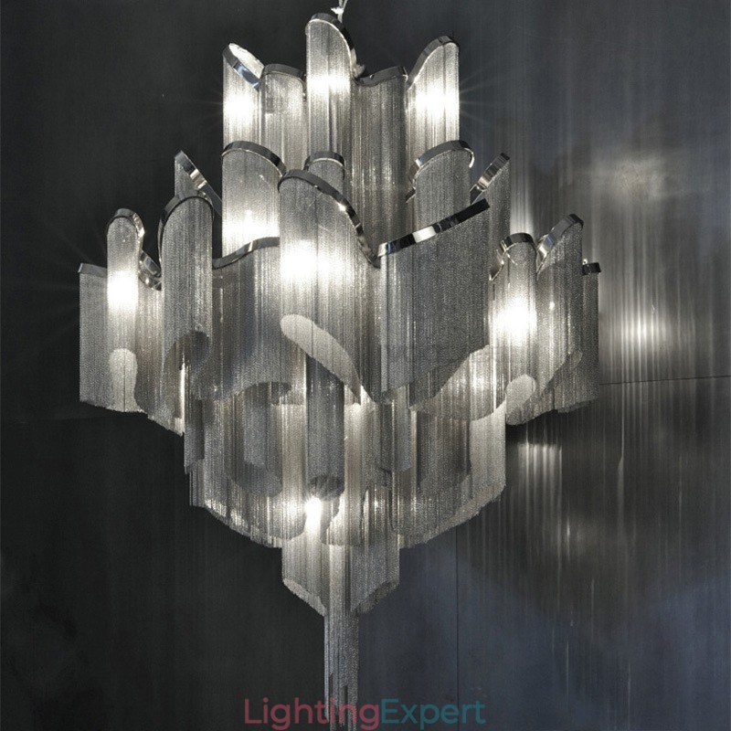 Tassels Extra Large Size Chandelier Designer Ceiling Pendant Light