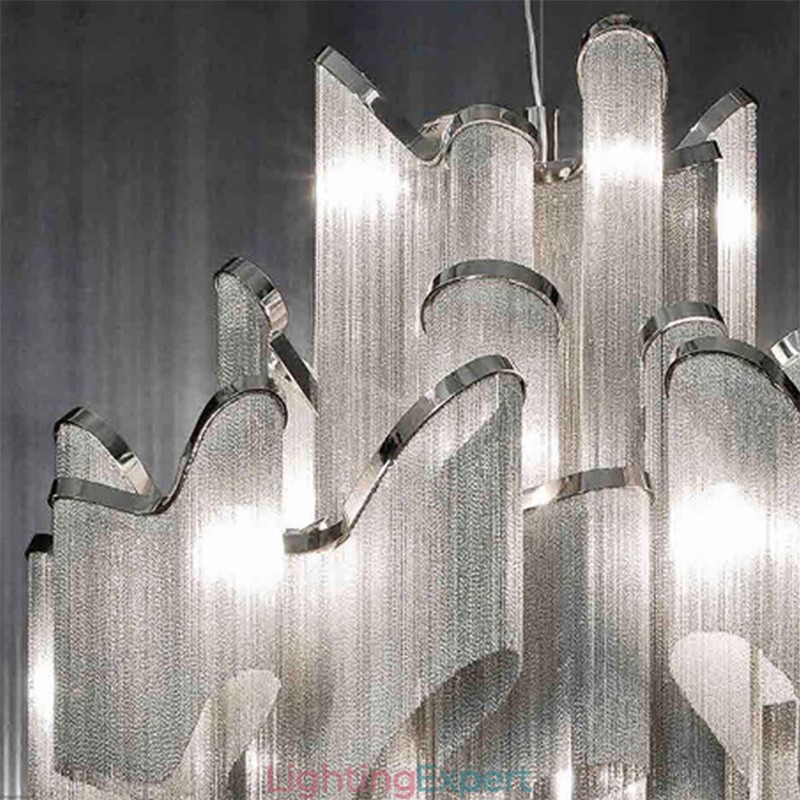 Tassels Extra Large Size Chandelier Designer Ceiling Pendant Light